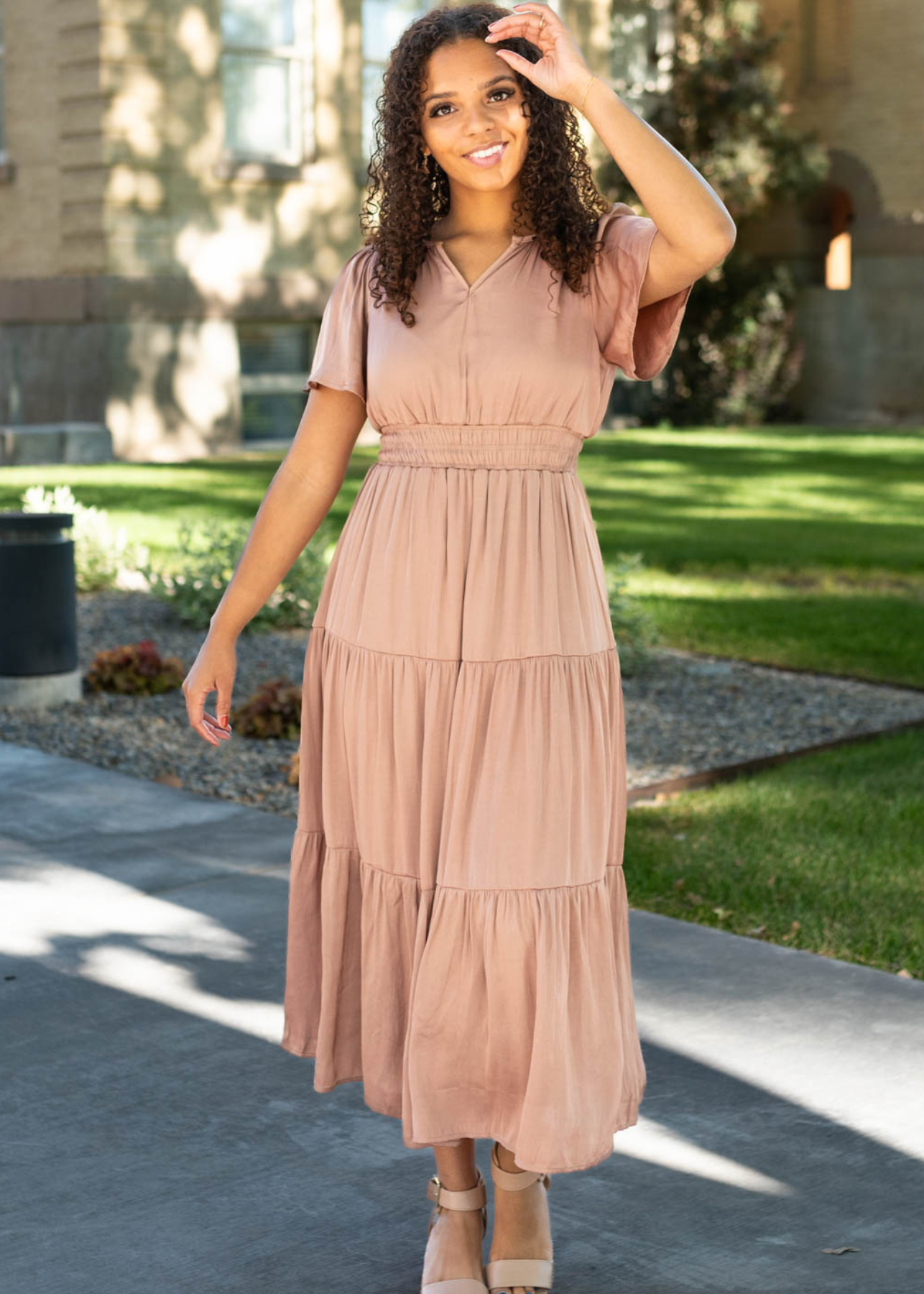 Coffee dress