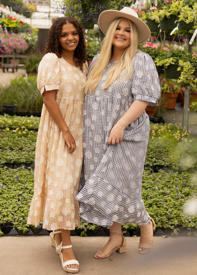 Isabel Navy Dress