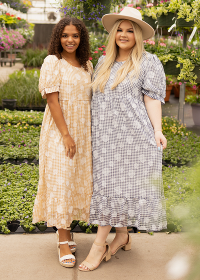 Isabel Navy Dress