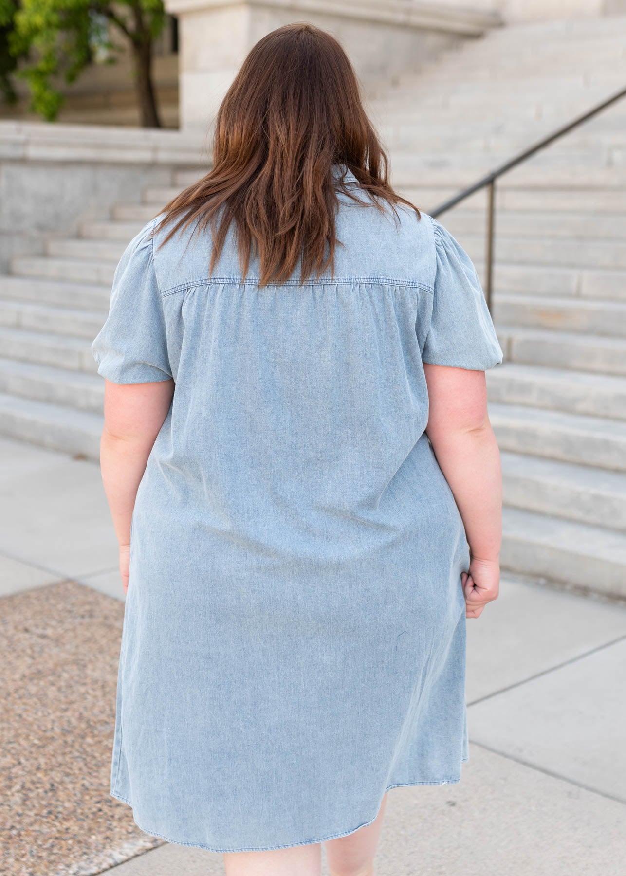 Jaycee Denim Button Down Dress