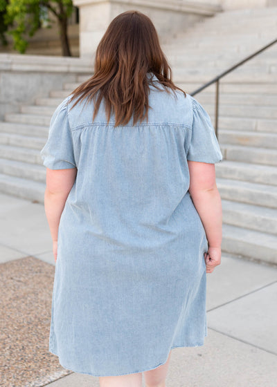 Jaycee Denim Button Down Dress