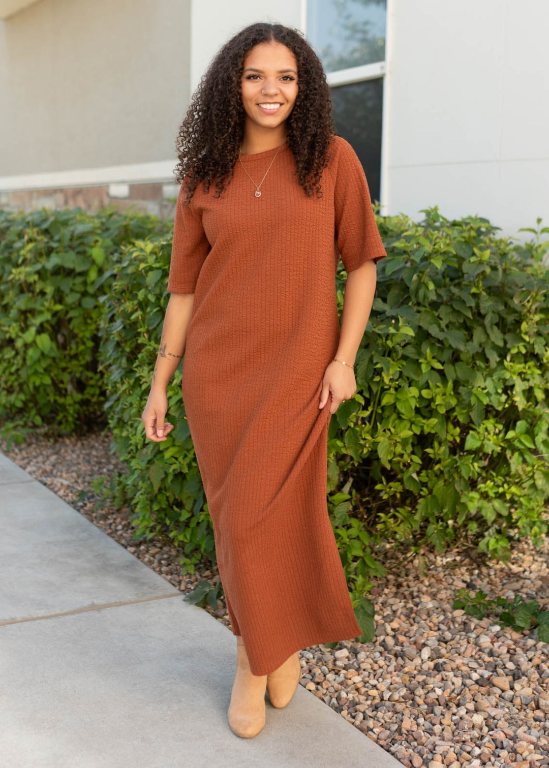 Jennifer Rust Smocked Maxi Dress Lena & Lou – Lena Layne
