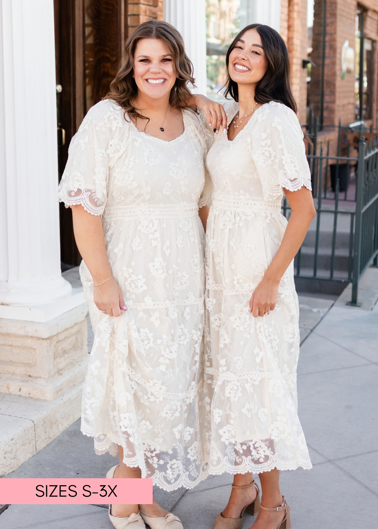 cream romantic lightness short sleeve midi dress Jocelyn Lace – Lena Layne DRY FLAT jean dress Qvsf qa Modest Beach Dresses – Color:Emerald