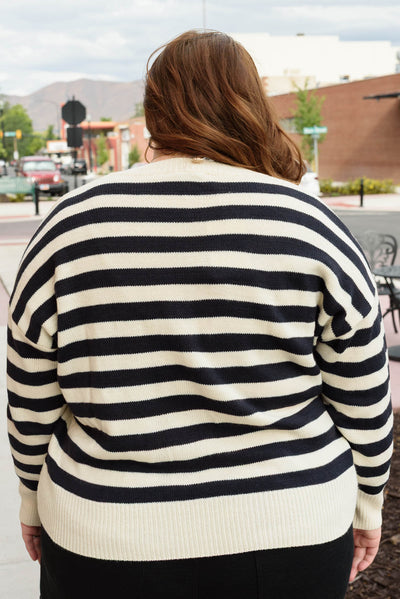 Josee Striped Cardigan