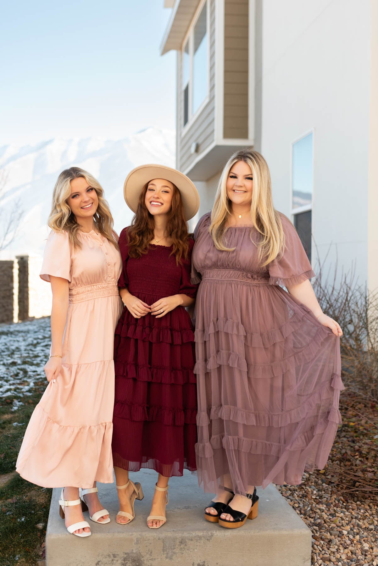Kathryn Dusty Lavender Maxi Dress