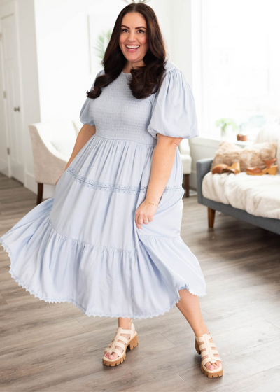 Leilani Light Blue Dress