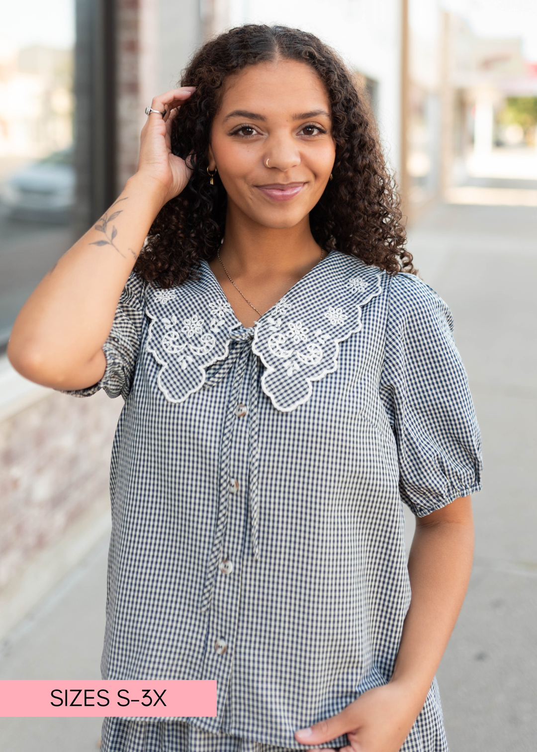 Pretty, Modest Plus Size Blouses & Shirts | Lena Layne