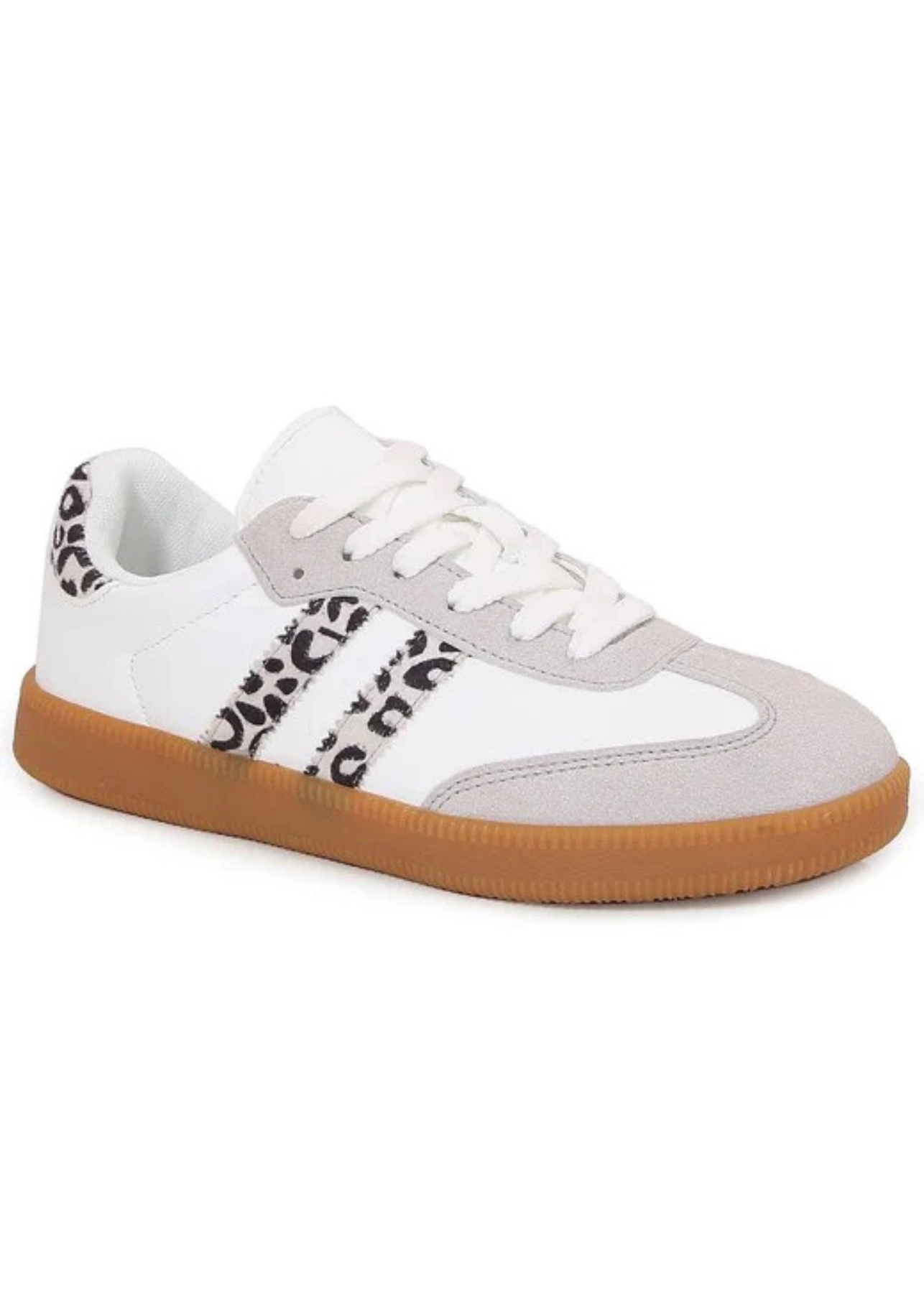 Leopard print sneakers