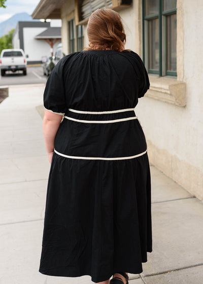 Maddie Black Tie Dress