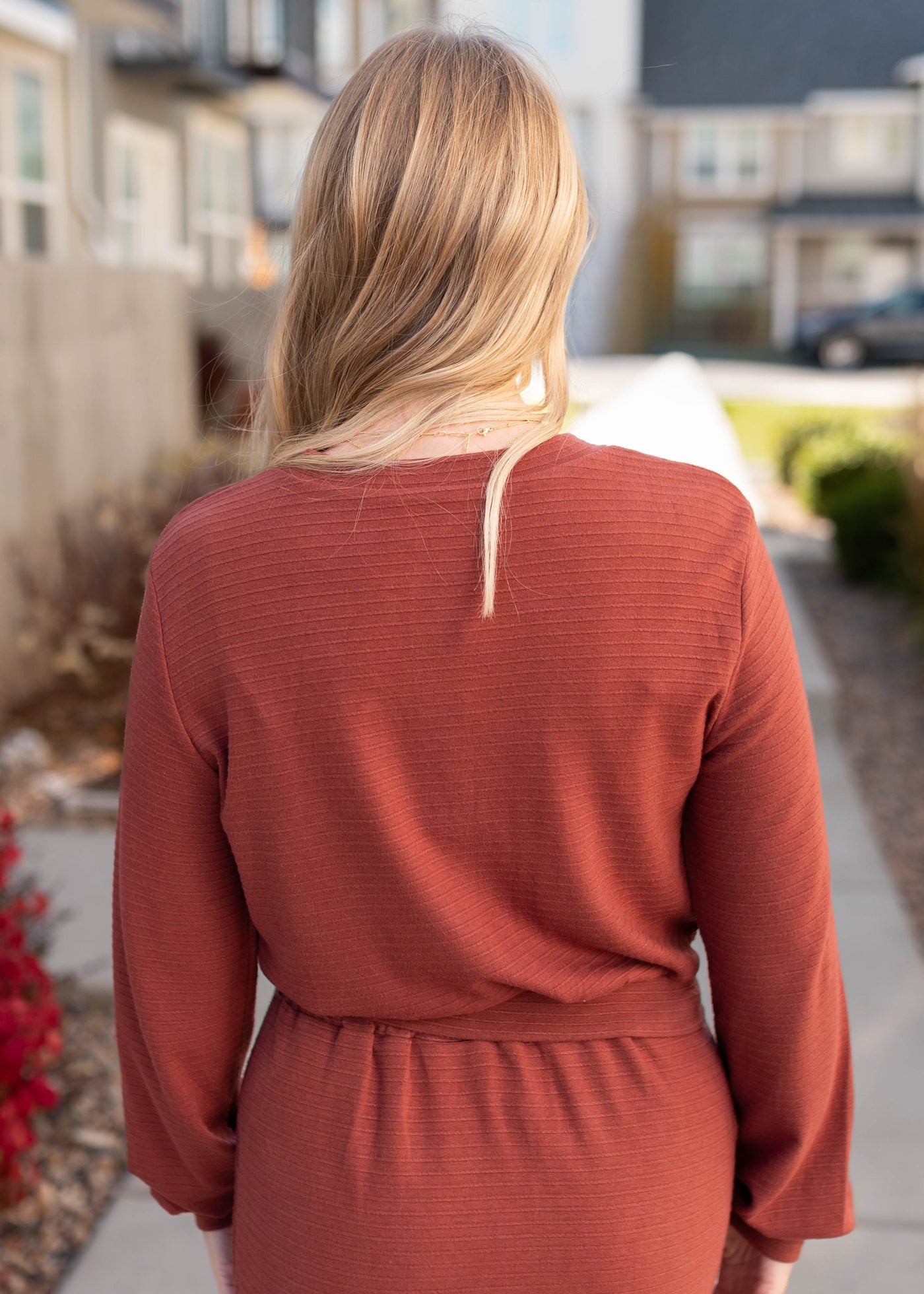 Maggie Burnt Sienna Cardigan