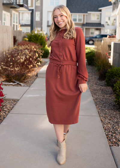 Maggie Burnt Sienna Skirt