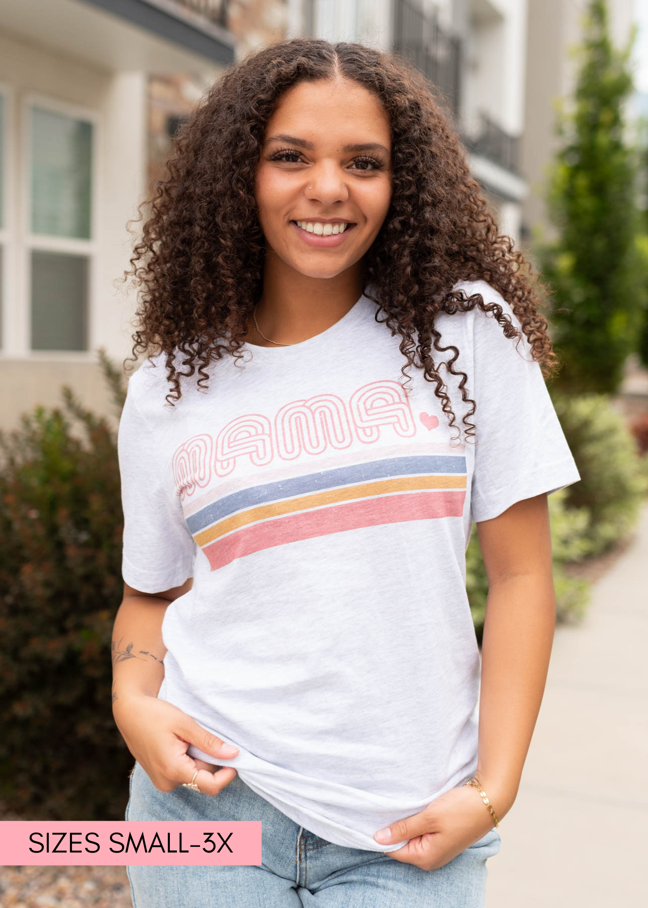 Ash grey tee