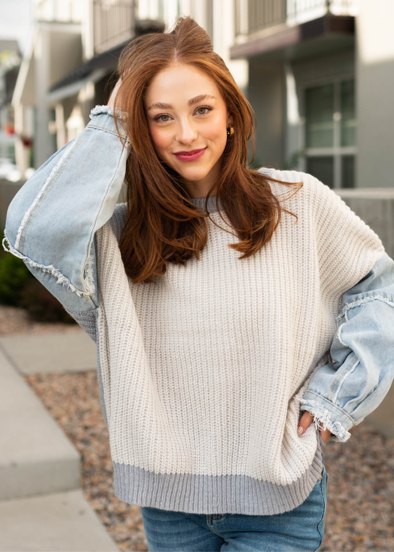 Grey sweater