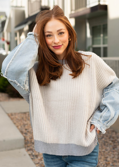 Grey sweater