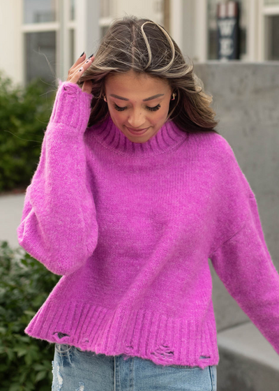 Orchid sweater