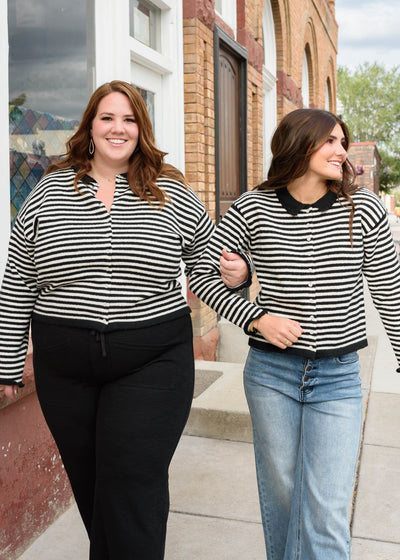 Melody Striped Cardigan