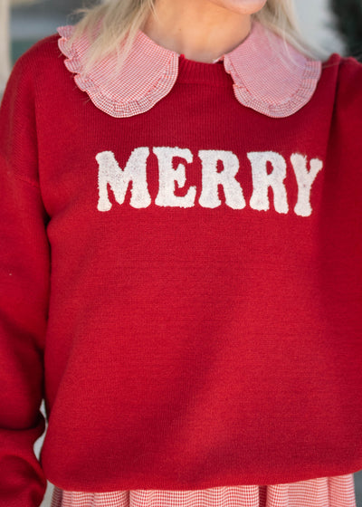 Merry Red Sweater