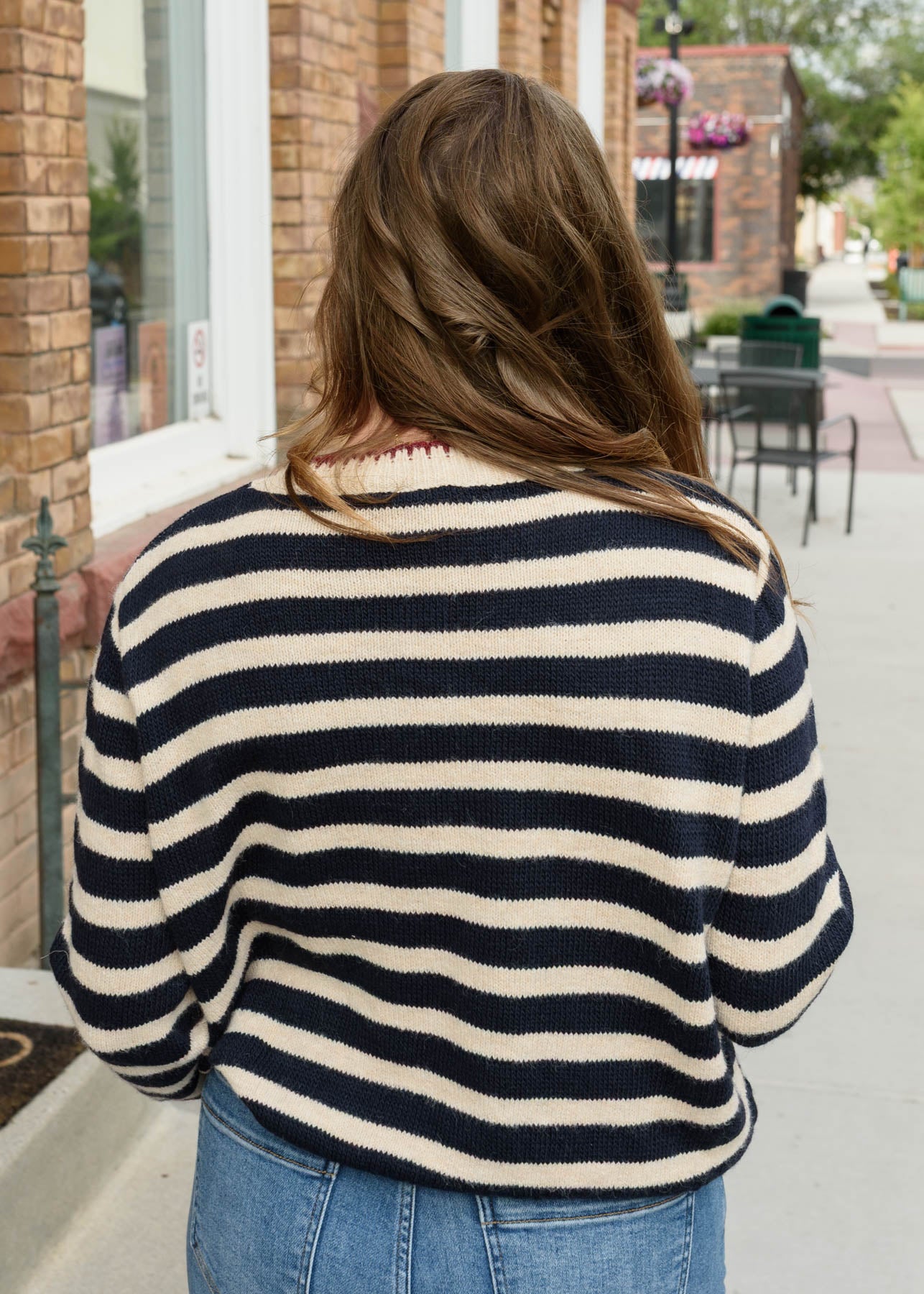 Millie Striped Pattern Sweater