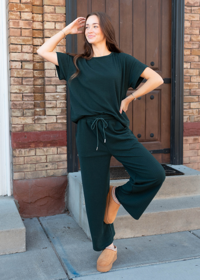 Oaklyn Forest Green Top