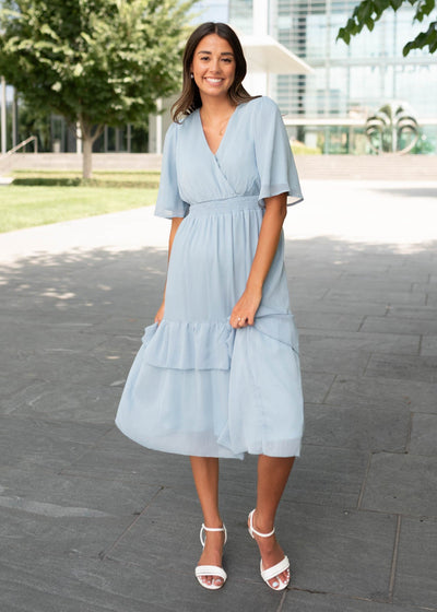 Rea Light Blue Dress
