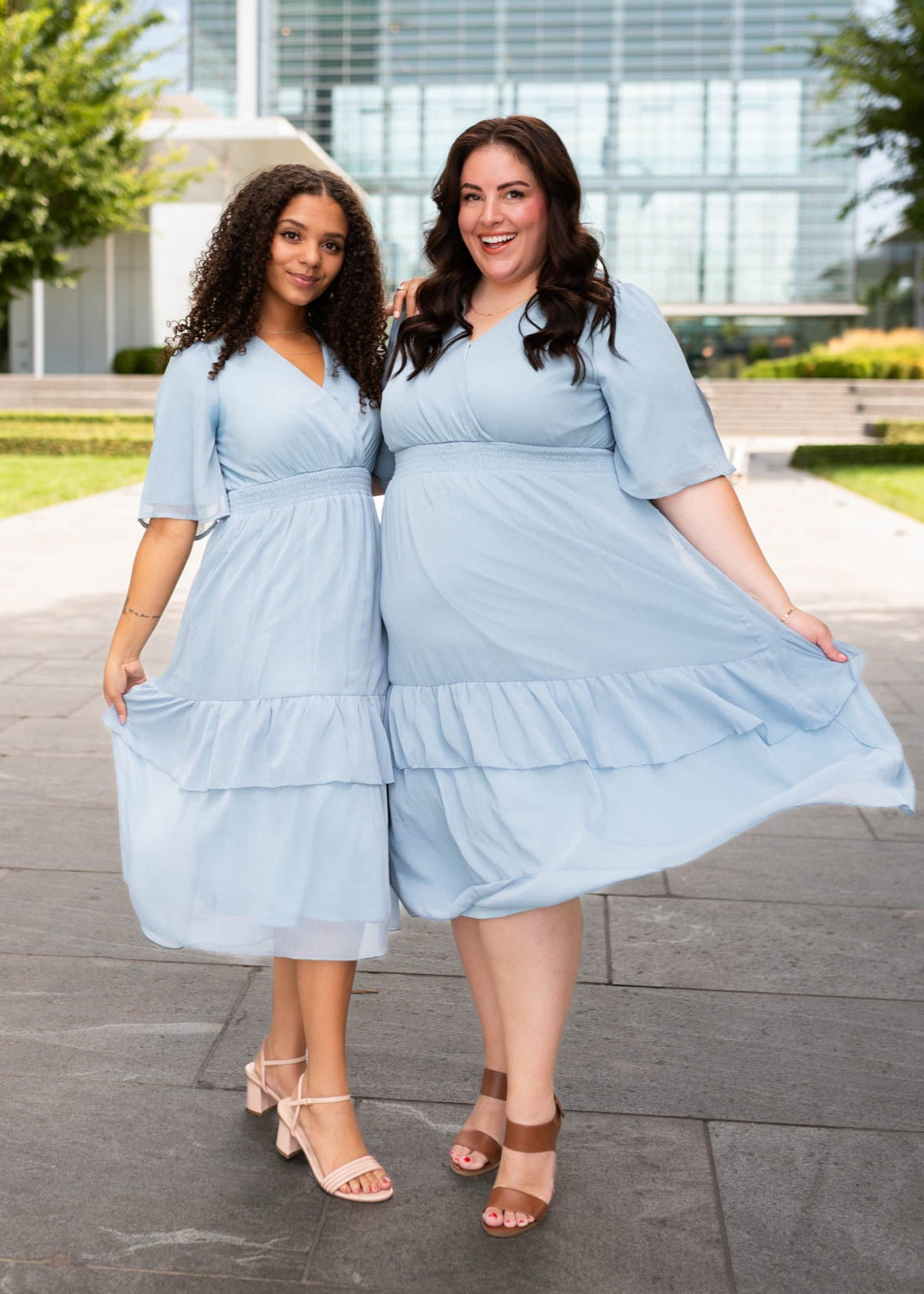 Rea Light Blue Dress
