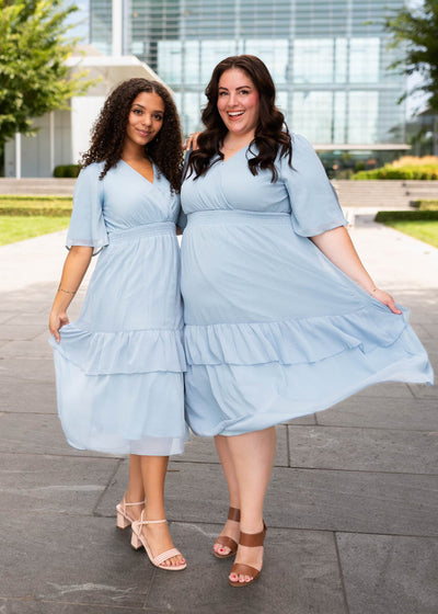 Rea Light Blue Dress