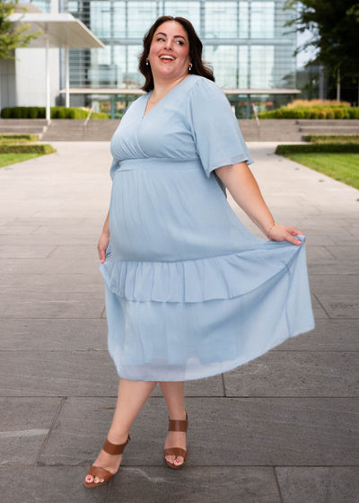 Rea Light Blue Dress