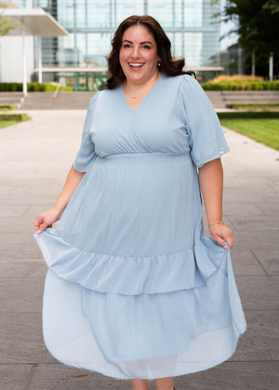 Rea Light Blue Dress