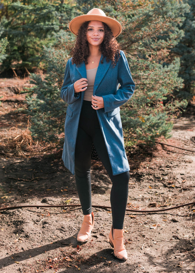 Indigo coat