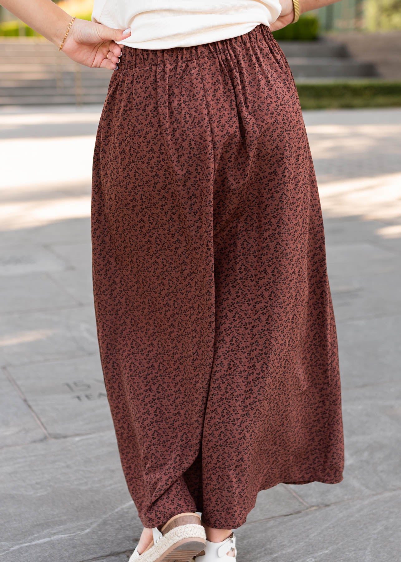 Sabrina Chestnut Pattern Skirt