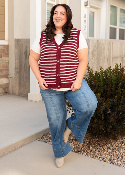 Julie Denim Wide Leg Pants