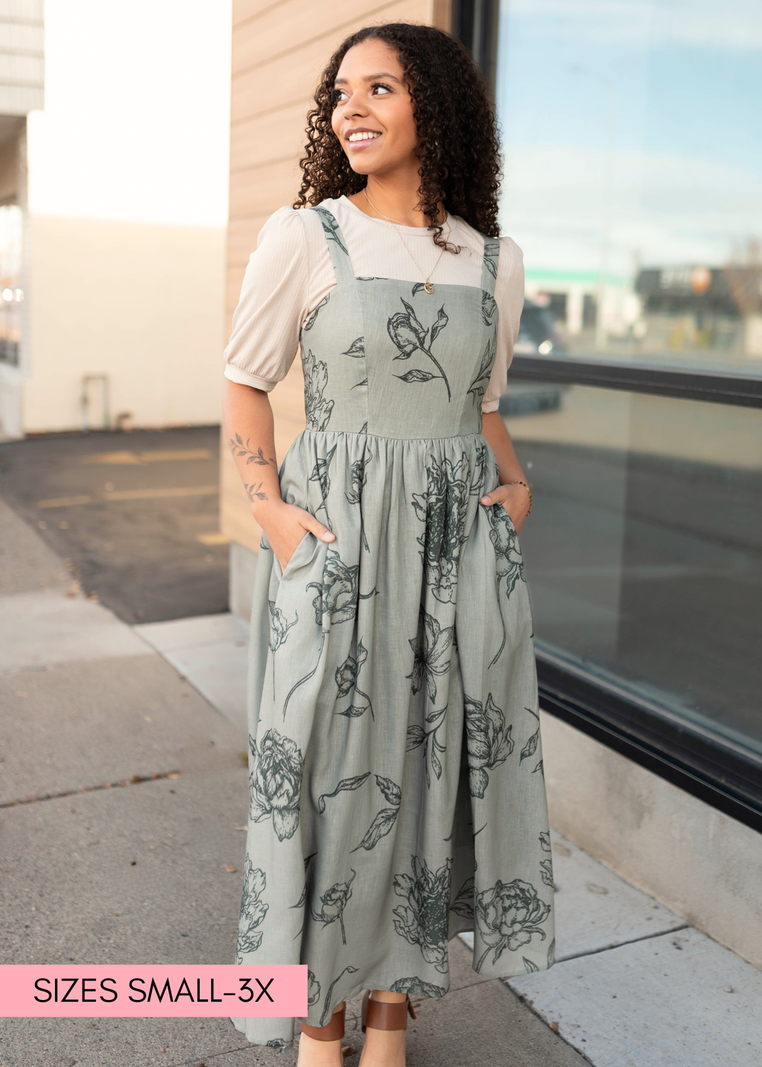 Pretty, Modest Overalls & Jumper Dresses | Lena Layne Pretty, Modest Overalls & Jumper Dresses | Lena Layne