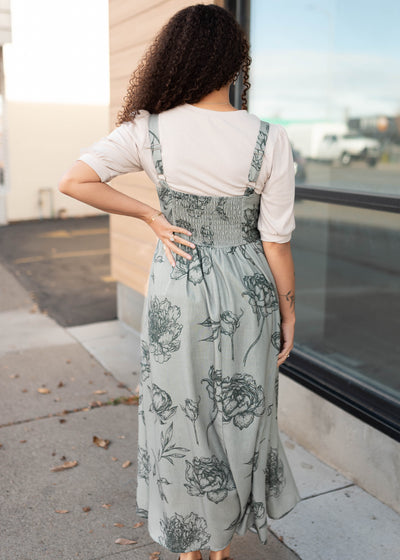 Scarlett Sage Floral Dress