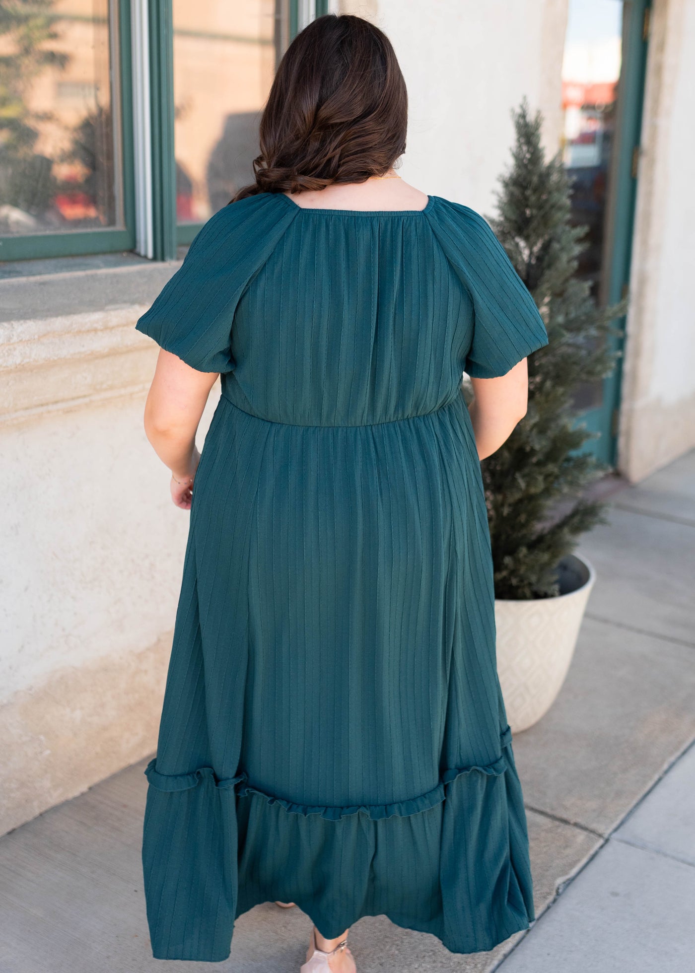 Sophia Forest Green Dress