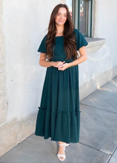 Sophia Forest Green Dress