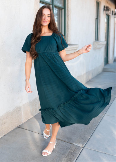 Sophia Forest Green Dress