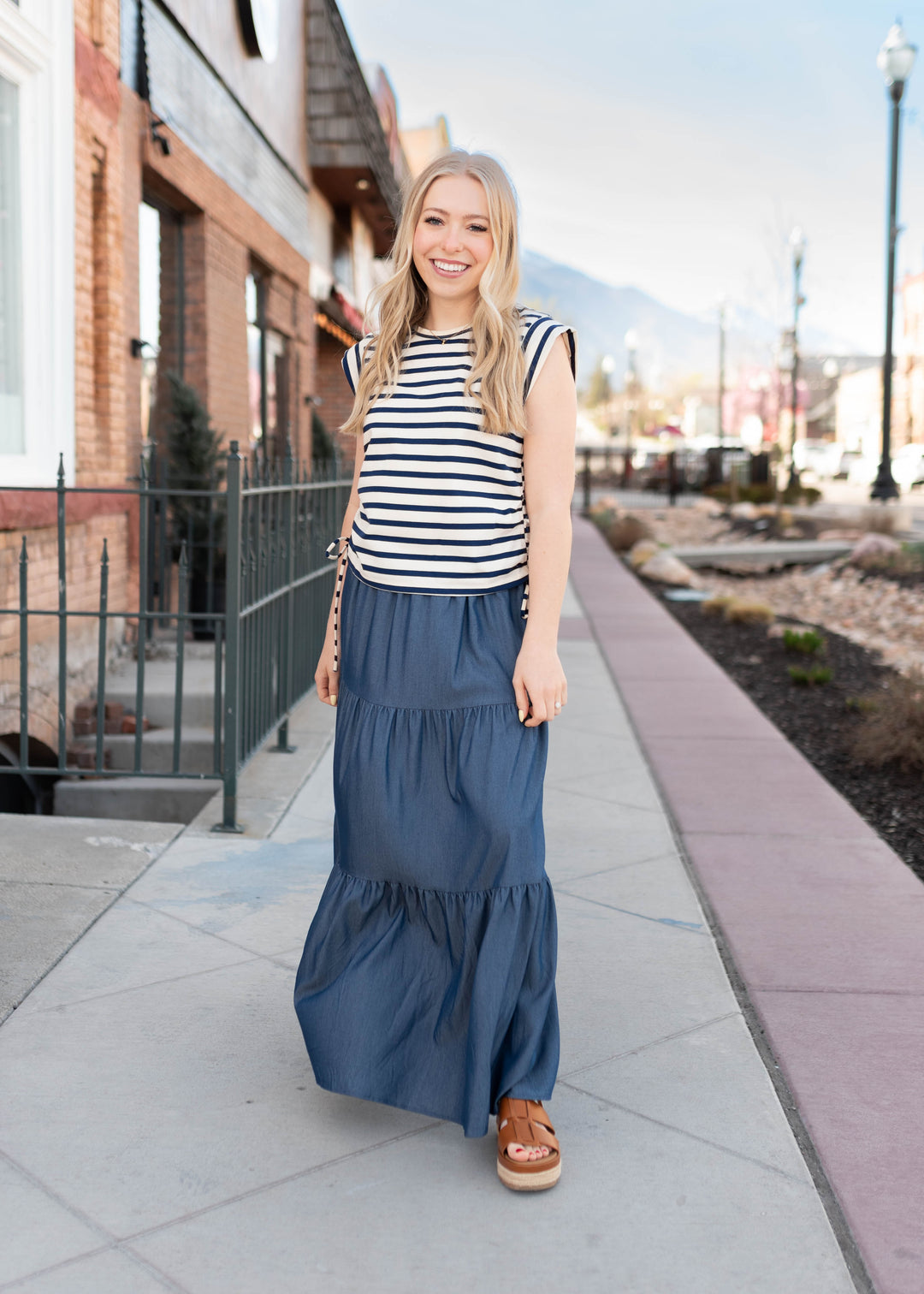 StellaChambrayTieredSkirt_DSC3