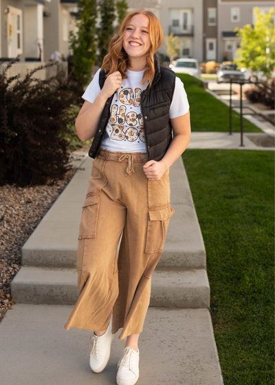 Taryn Black Vest