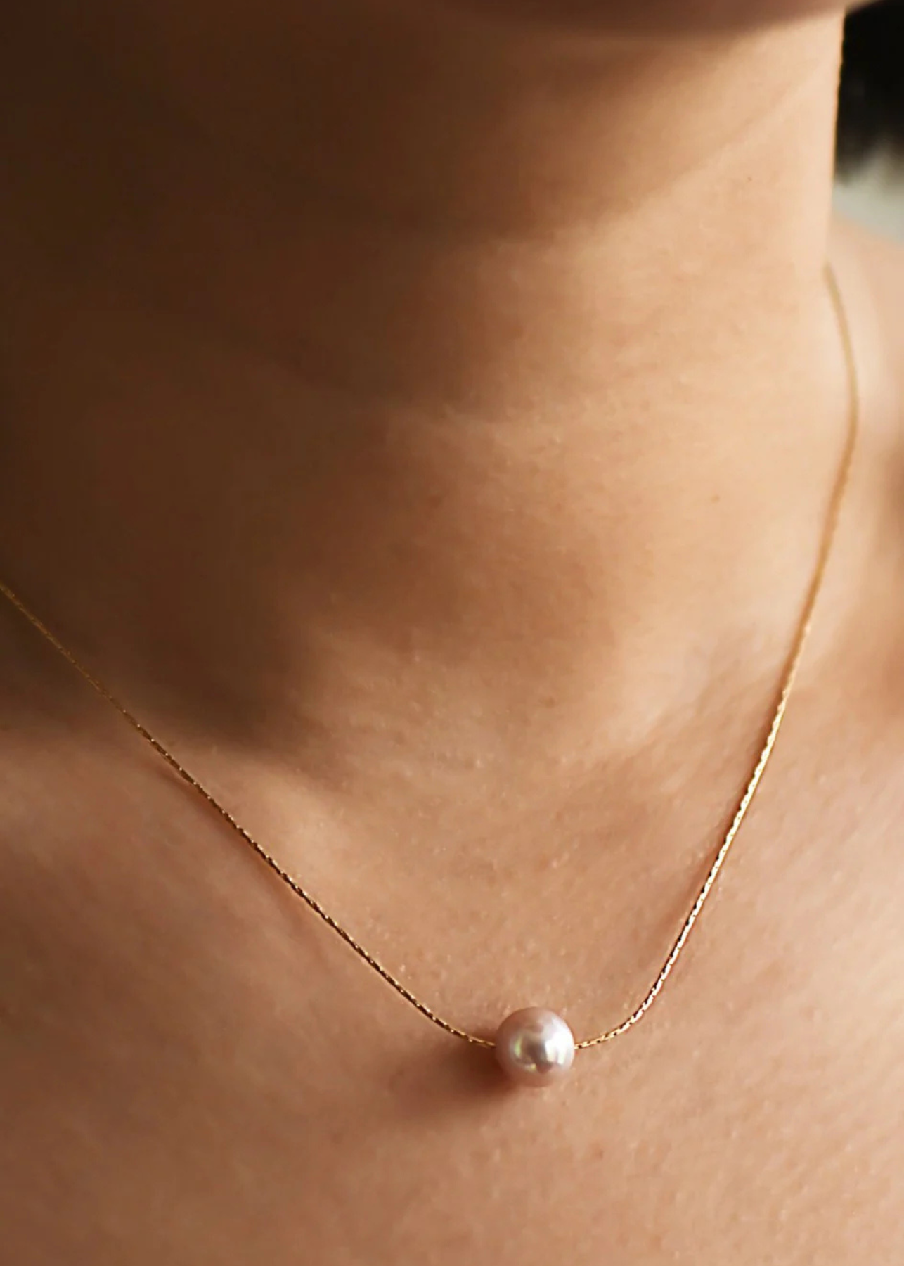 Teagan 18K Pearl Necklace