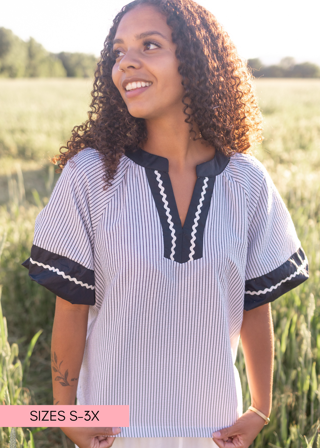 Pretty, Modest Plus Size Blouses & Shirts | Lena Layne