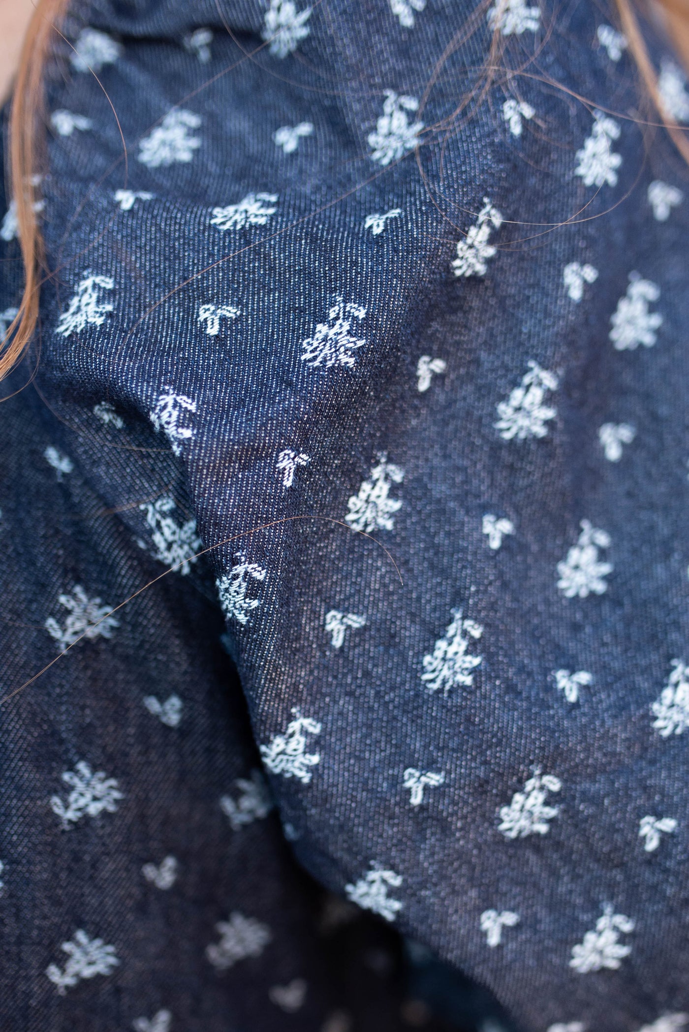 Tess Floral Denim Dress