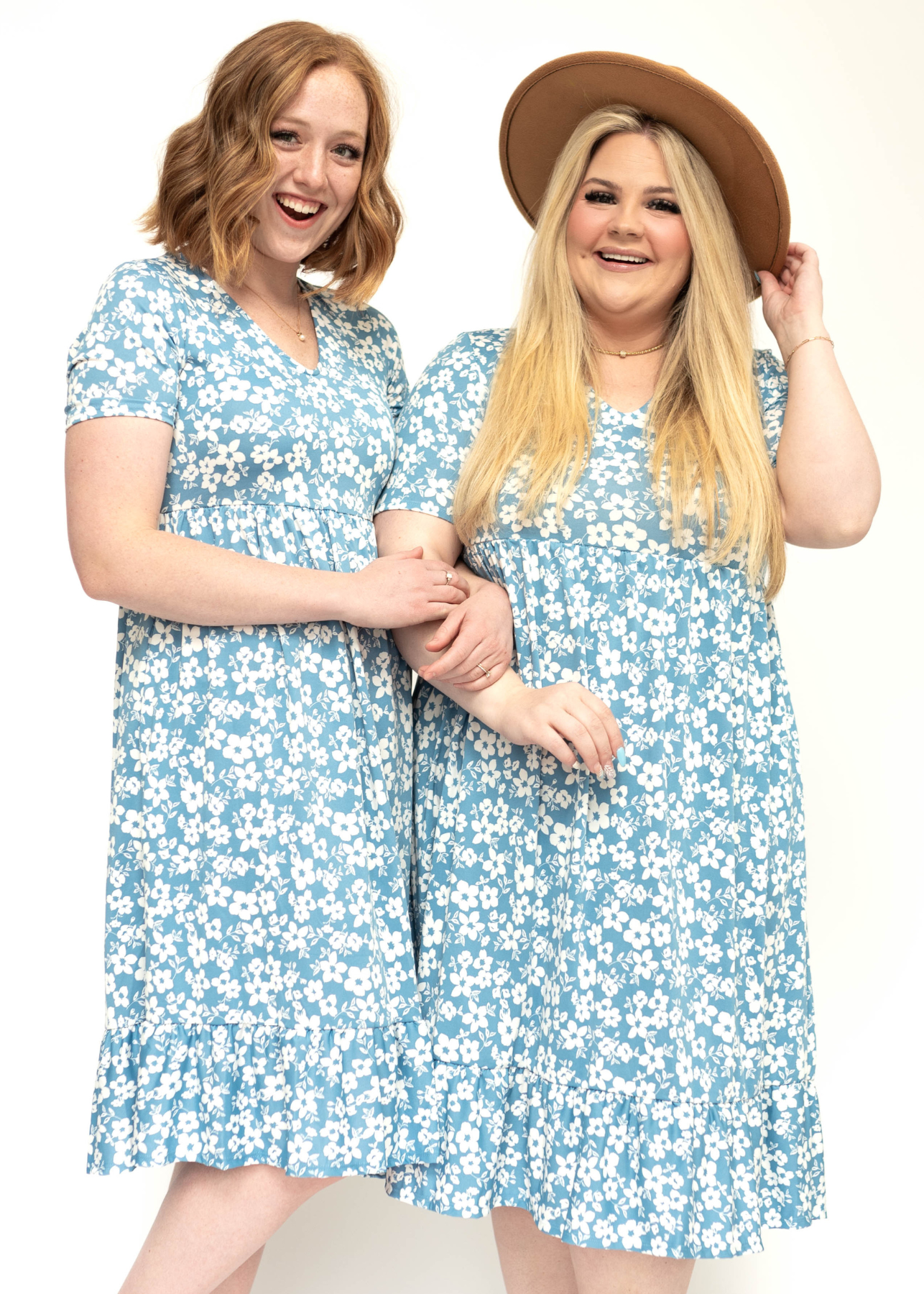 Jules Blue Floral Dress
