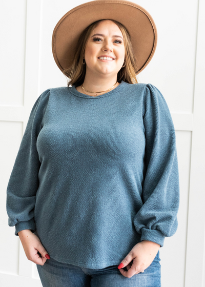 Liz Denim Top