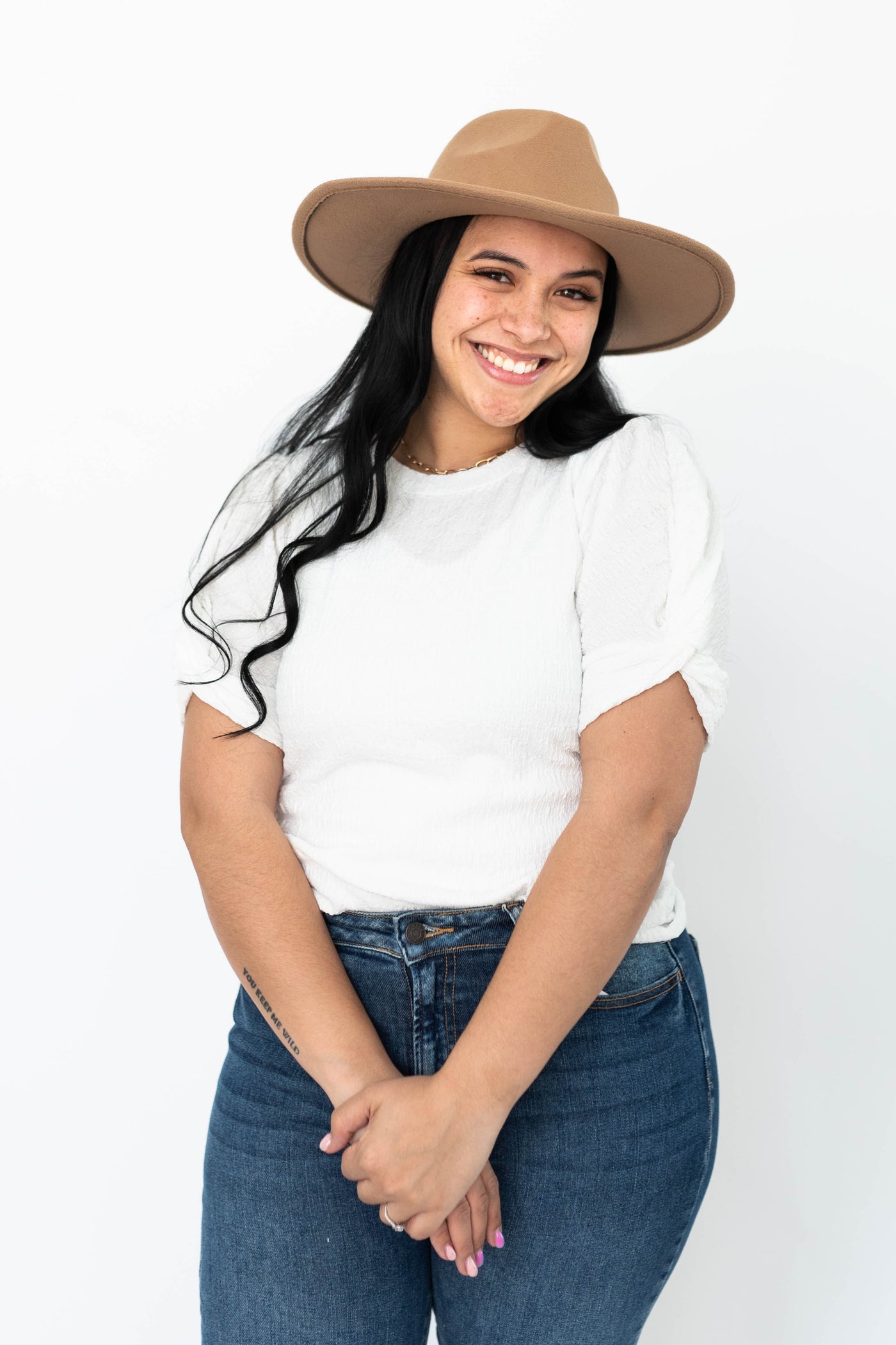 Large white top