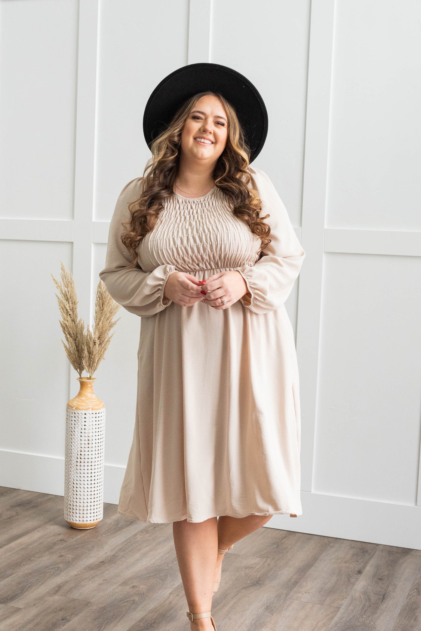 Breesa Cream Dress