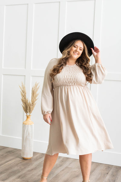Breesa Cream Dress