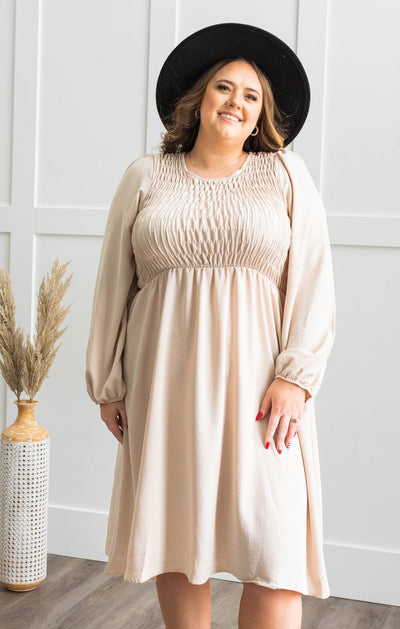 Breesa Cream Dress