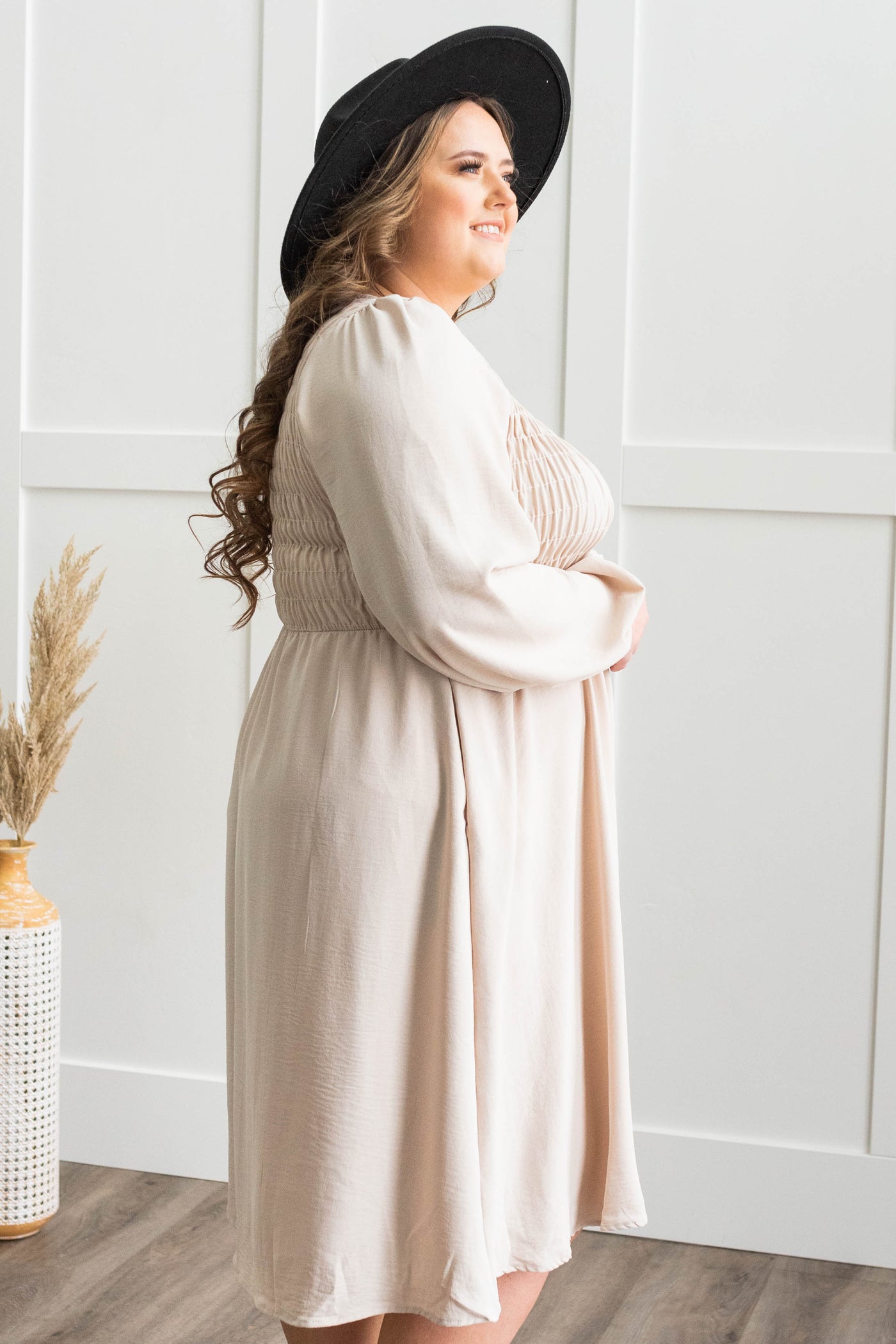 Breesa Cream Dress
