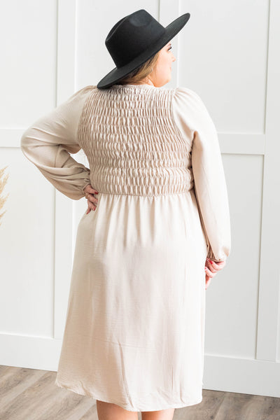 Breesa Cream Dress