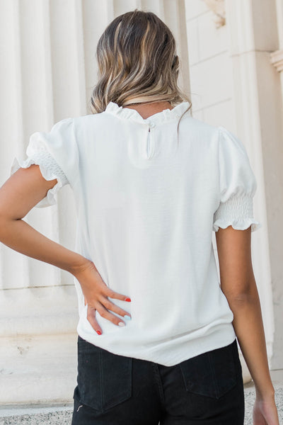 Brenda White Top